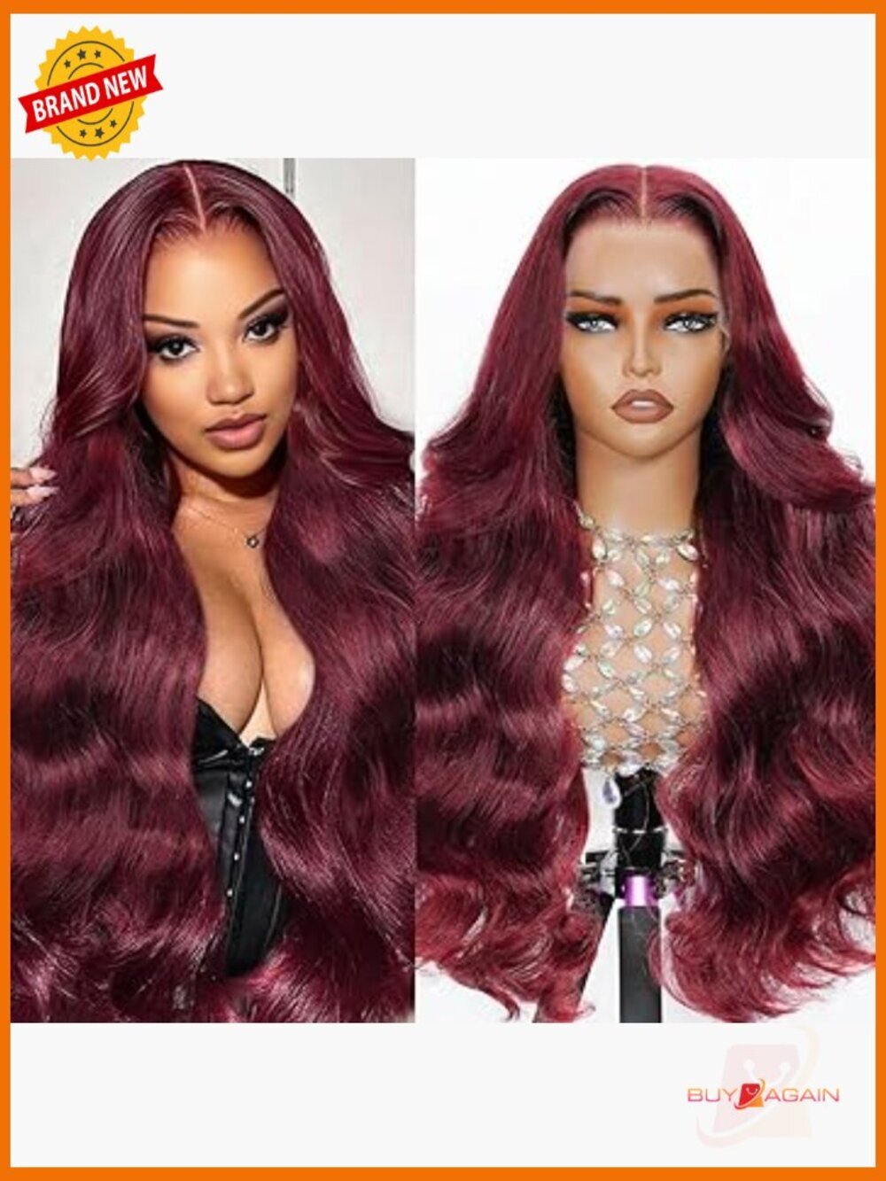 30 Inch 200% Density Body Wave Lace Front Wig Human Hair Glueless